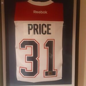 Carey price signed jersey
